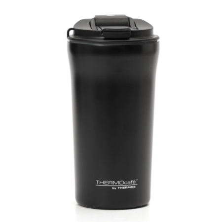 Vaso Térmico THERMOS doble tapa negro 500ml TU3306C-500BK-DA