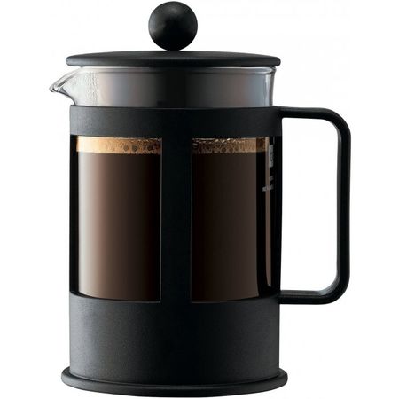 Cafetera Kenya 4 Pocillos Negra Bodum