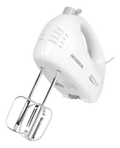 Batidora De Mano Mondial 350 W B-36 Blanca - Blanco - Vista 1
