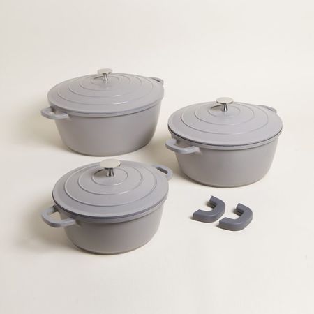 SET X 3 OLLAS ALUMINIO - 20/24/28 CM