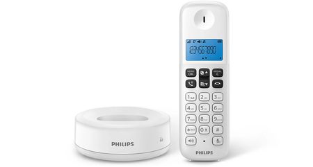 Teléfono inalámbrico Philips (D1311W/77)
