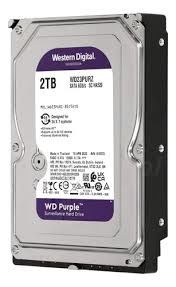 Disco Rígido Western Digital Purple SATA 2TB Vigilancia