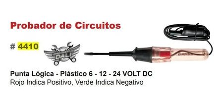 Punta Lógica Eurotech con Cable para Diagnóstico Automotriz