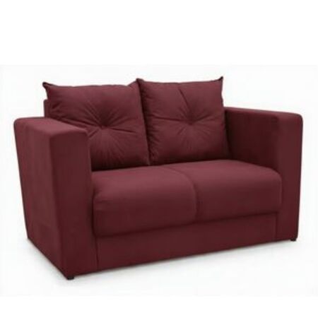 Sillon Yostin dos cuerpos color Bordo