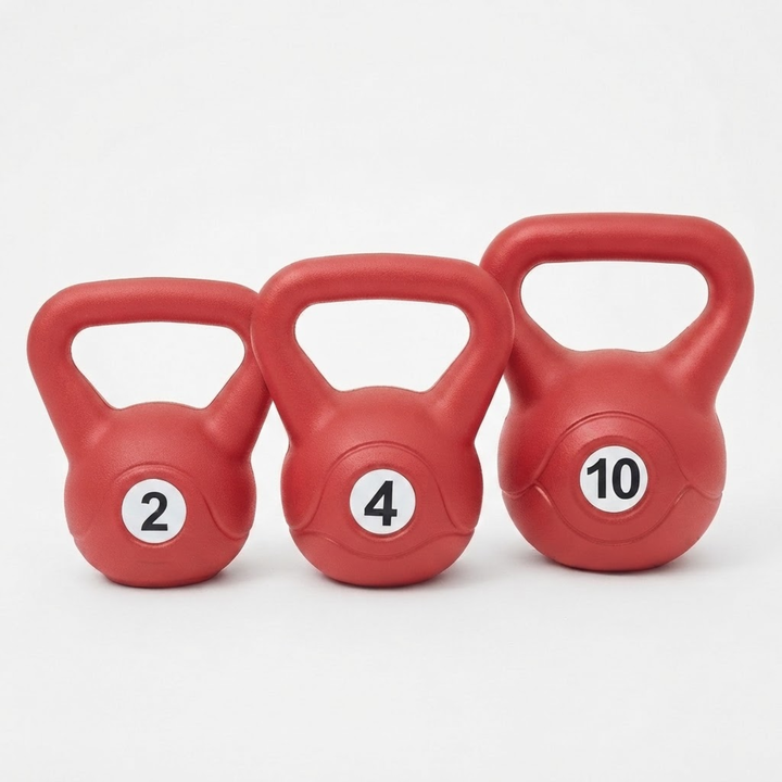 Pesa Rusa 2 Kg + Pesa Rusa 4 Kg + Pesa Rusa 10 Kg - Vista 3