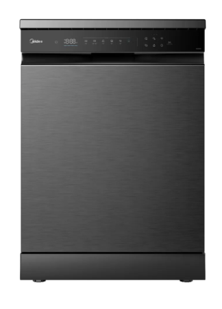 Lavavajillas Midea 15 Cubiertos Inverter Quattro Smart Black Inox - Vista 4