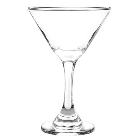 Set 12 Copa Vidrio Martini 274 Ml Cristar Transparente