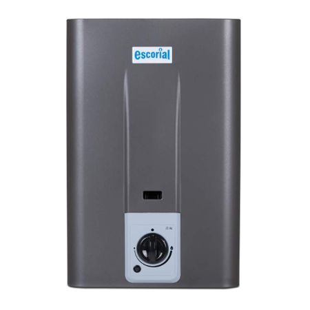 CALEFON ESCORIAL CE14L GRAFITO  GAS NATURAL SIN LLAMA PILOTO - 4606400