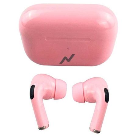 Auricular Bluetooth Twins Rosa Pro Noga ( NG-BTWINS 14 RS)