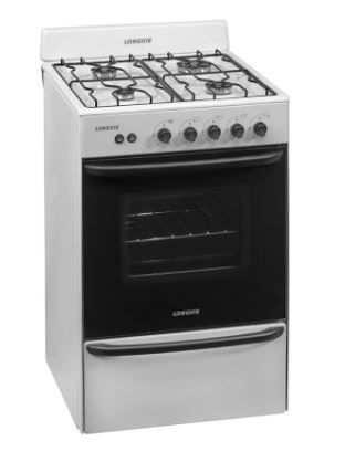 COCINA LONGVIE 12331B 56 Cts. BLANCA MULTIGAS AUTOL. LUZ ENC.