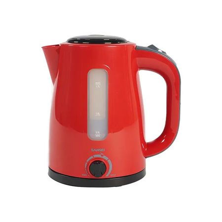 Pava Eléctrica Sansei 1.7L 2200W Rojo PE1821B-NS