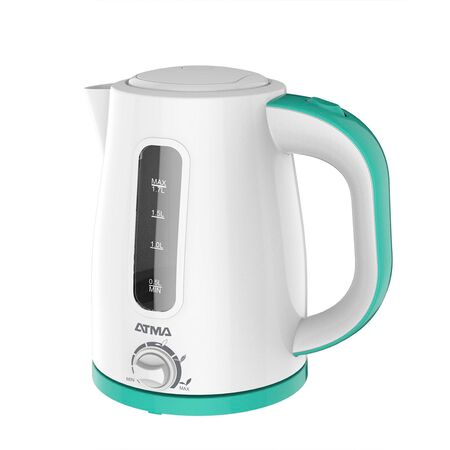 Pava Eléctrica Atma 1,7 Lt 2200 W Corte Automático Blanca Pe1821ap2