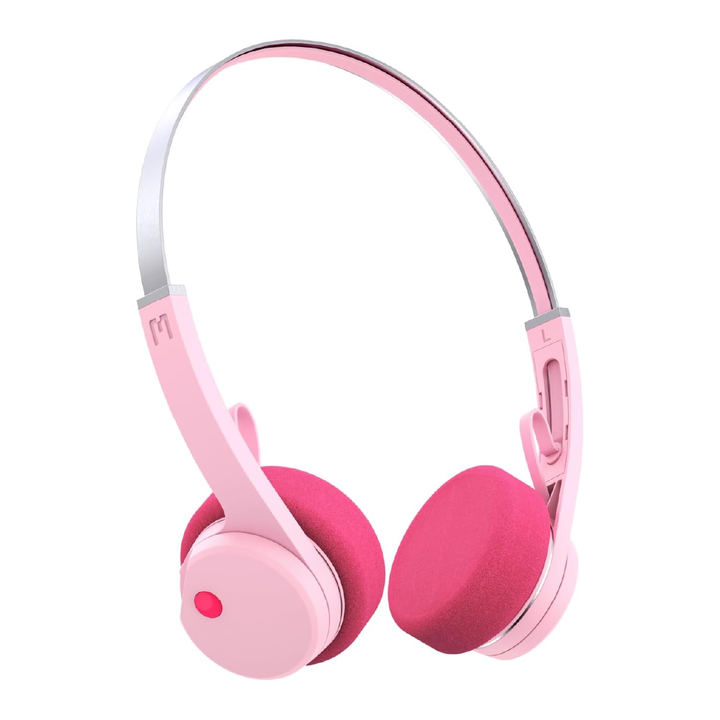 Auricular Vincha Bluetooth Mondo Free Style Headphone Pink - Vista 3