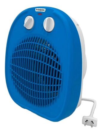 Caloventor Indelplas Ic-01 Azul 1800w 2 Niv Pot