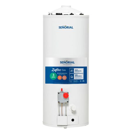 TERMOTANQUE SEÑORIAL TSZ-50 ALTA RECUPERACION REVERSIBLE MULTIGAS 50L