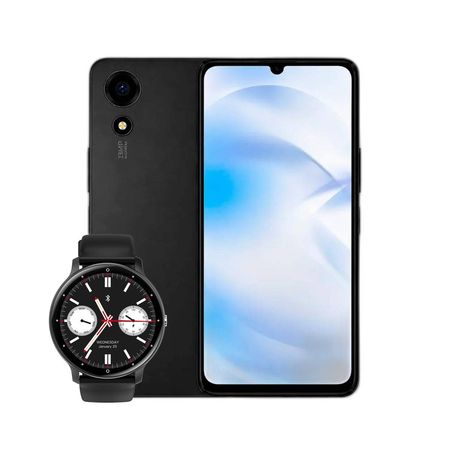 Combo Honor Choice T10 4+64GB Negro + Smartwatch Dekkin