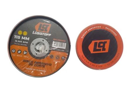 Discos De Corte Lusqtoff Dal1151650 115 X 1.6mm X50 Unidades