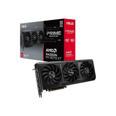 Placa de Video 16Gb Rx 9070Xt Asus Prime Oc GDDR6