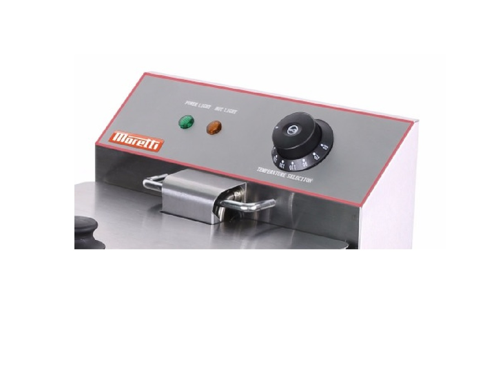 Freidora Electrica Moretti 11lts Acero Inoxidable 3500w Plata - Vista 2