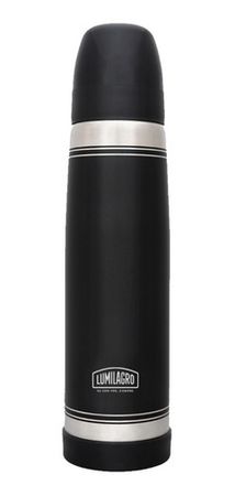 Termo Lumilagro Acero 1l 19054 Negro