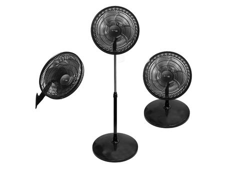 Ventilador de Pie Whitenblack Cabezal Oscilante 18 Pulgadas 75W WBVP18M