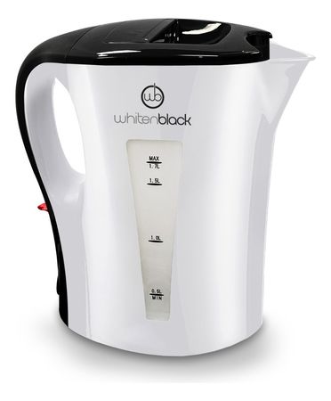 Jarra Pava Electrica Whitenblack Apwb17 Blanco 1,7l 2000w Cs
