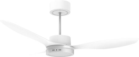 Ventilador De Techo Indelplas Ivt47-01P Led Blanco