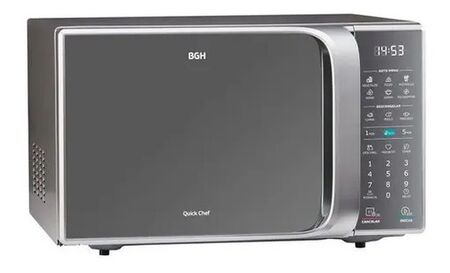 Microondas Bgh Quick Chef B120ds20 Silver 20l Otero Hogar
