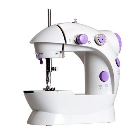 Máquina de Coser MC202 Mini Recta con Luz Portátil