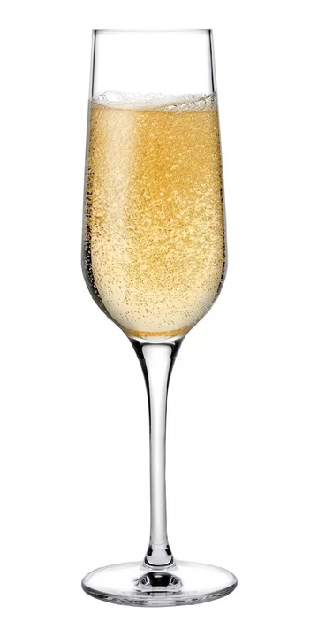 Set X 24 Copa De Champagne 200 Cc Refine Nude Cristal Transparente - Vista 1