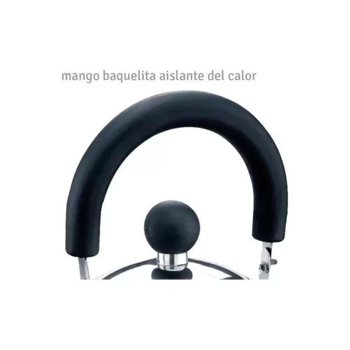 Pava Silbadora Acero 1.5LTS M/NEGRO KT146SF - Vista 2