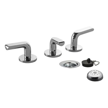 Griferia Fv Juego Para Bidet  Fv Cipres 0295/n2-cr Cromo