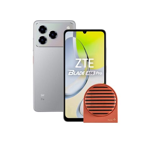 CELULAR ZTE A56 PRO GREY 4+8gb 128gb ANDROID 15 + Parlante BT HUNE - Corteza-#COMBO#-