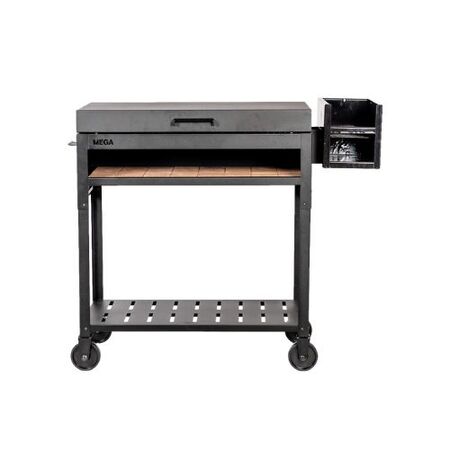 Parrilla A Carbón Vule Mega Ancho 130 Cm Alto 110 Cm