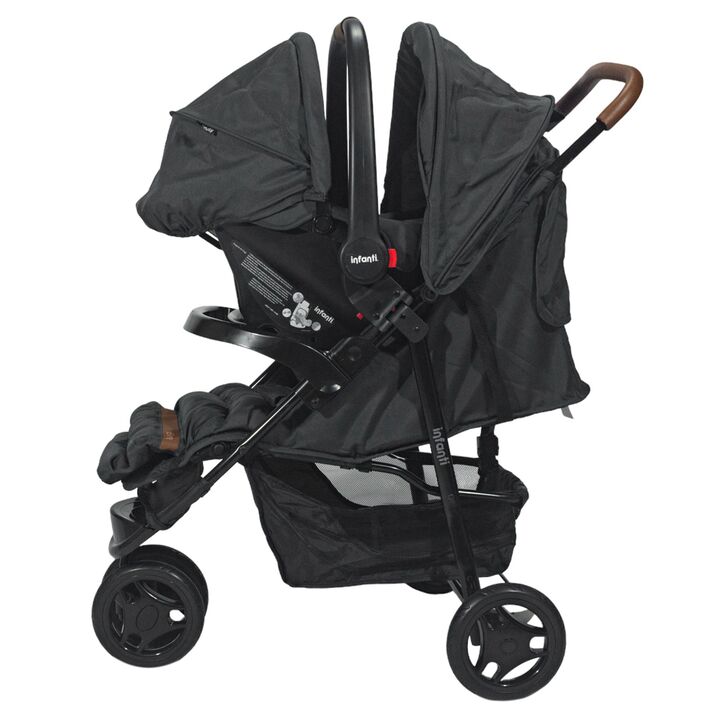 Cochecito Jogger Breeze 3 ruedas gris Infanti - Vista 3