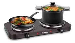 ANAFE LILIANA AA904 2 HORNALLAS 1000W+1500W