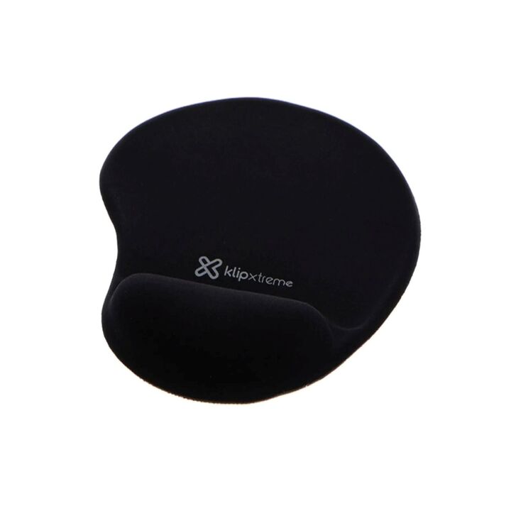 MOUSE PAD CON POSA MUECA KLIP XTREME PTICO ENOBOY (C:NEGRO KMP100B) - Vista 1