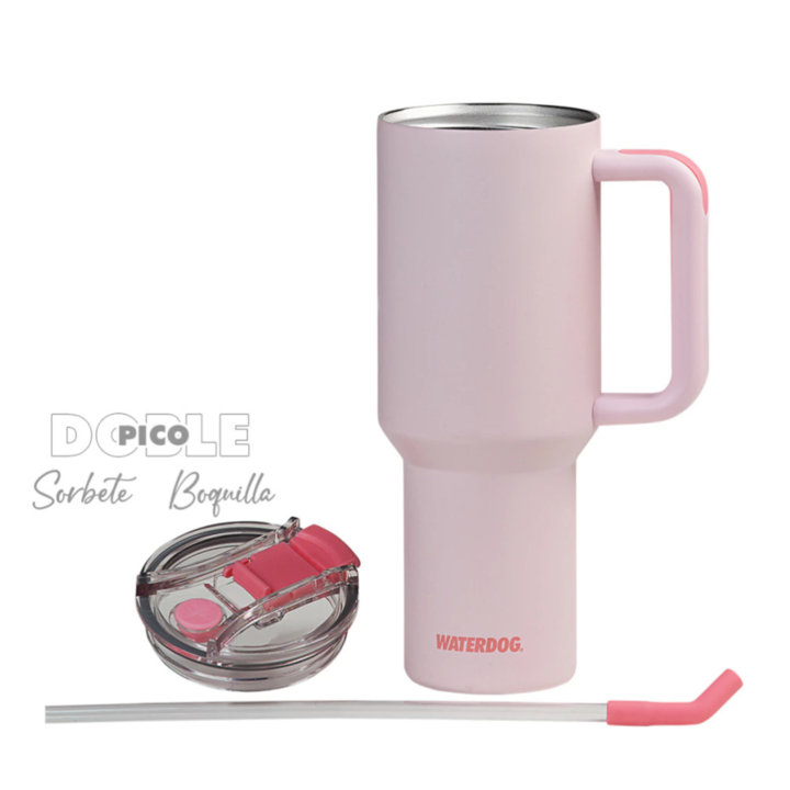 VASO TERMICO WATERDOG 1200CC (C:ROSA COLD1200PK) - Vista 2