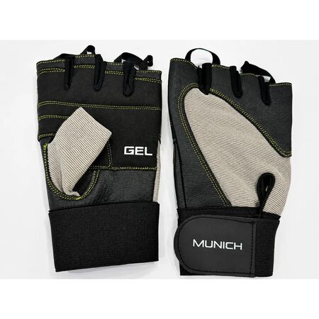 Guante Munich Craster Fitnes Crossfit Bici Gym Entrenamiento Amarillo Lisa L