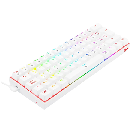 TECLADO REDRAGON S143W SP (C:BLANCO)