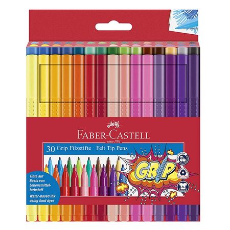 Set de Marcadores Grip Faber Castell Colour Marker X30