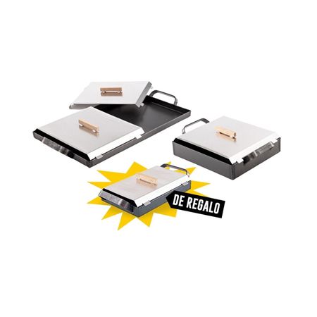 Familia de Planchetas Plancheta 2H con Tapa + Plancheta 1H con Tapa  + Planchetitta Express de Regalo - La Planchetta 