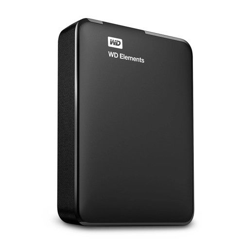 Disco Externo HDD Western Digital Elements 4TB USB 3.0 Negro - Vista 1