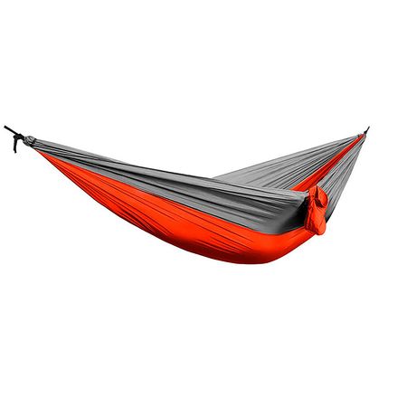 HAMACA DE CAMPING SIMPLE 275CMX140CM NARANJA KUSHIRO HCI-01