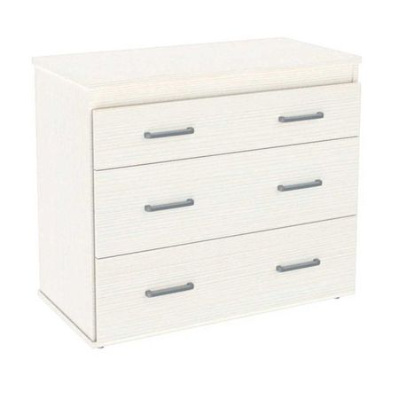 Comoda 3 Cajones Fiplasto Fineline Crema