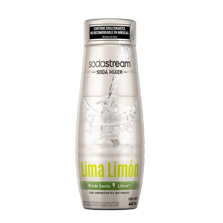 Saborizante Para Soda Mixer Sodastream Rinde 9 Litros - Lima Limon
