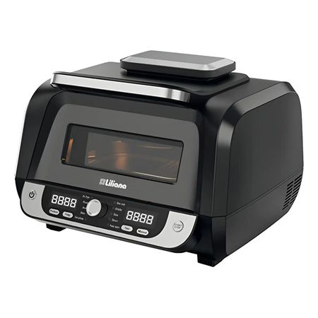 Freidora De Aire Digital Airchef Pro Grill De Liliana Af964 Negro