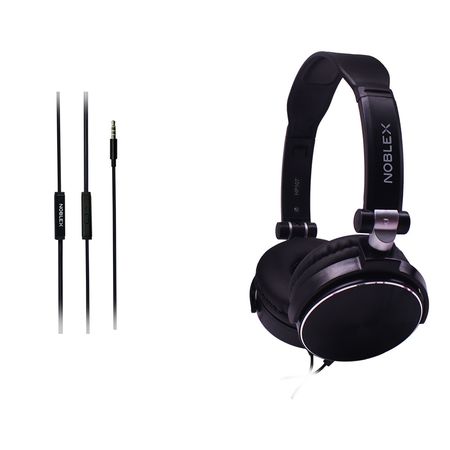 Auriculares Noblex 94HP107BBP OverEar Con Microfono Negro