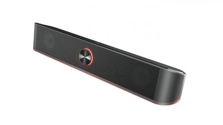 Barra de Sonido Gxtrust 619 Thorne Parlante RGB Compacto Negro