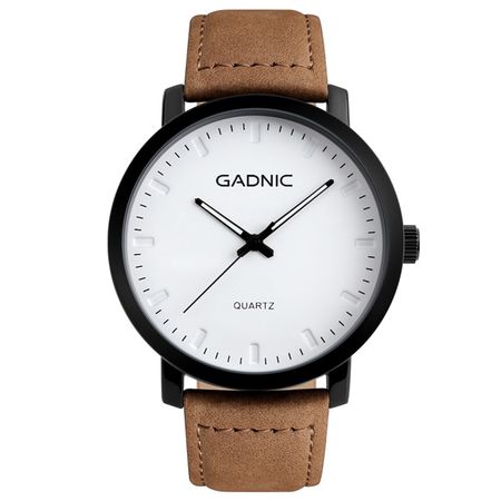 Reloj de Diseño Analógico Gadnic Hades Malla de Cuero